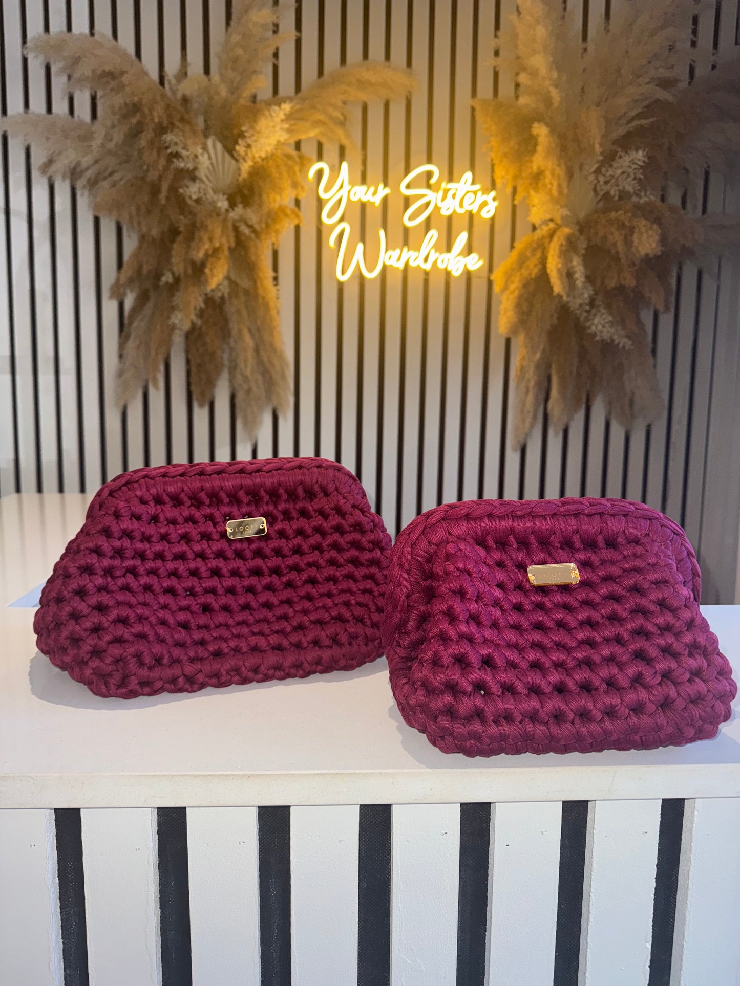 Loopy Luxe Large Clutch Bag