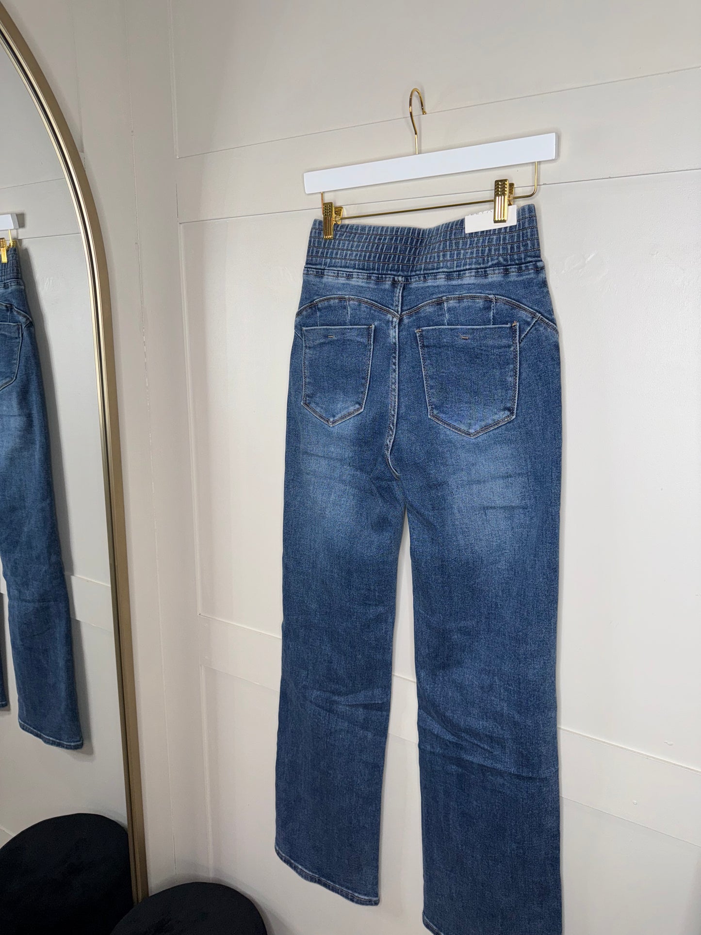 Shaper Wide Leg Jeans