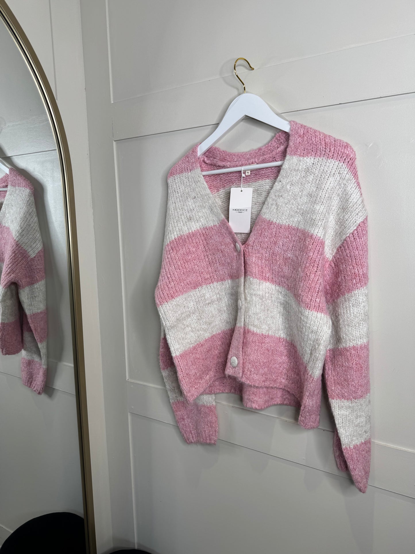 Striped Cardigan