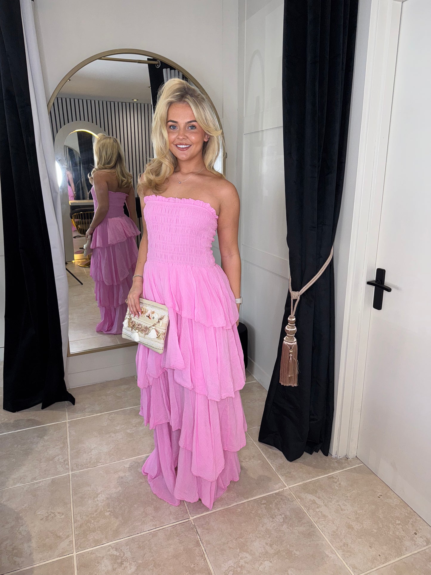 Bandeau Layered Dress