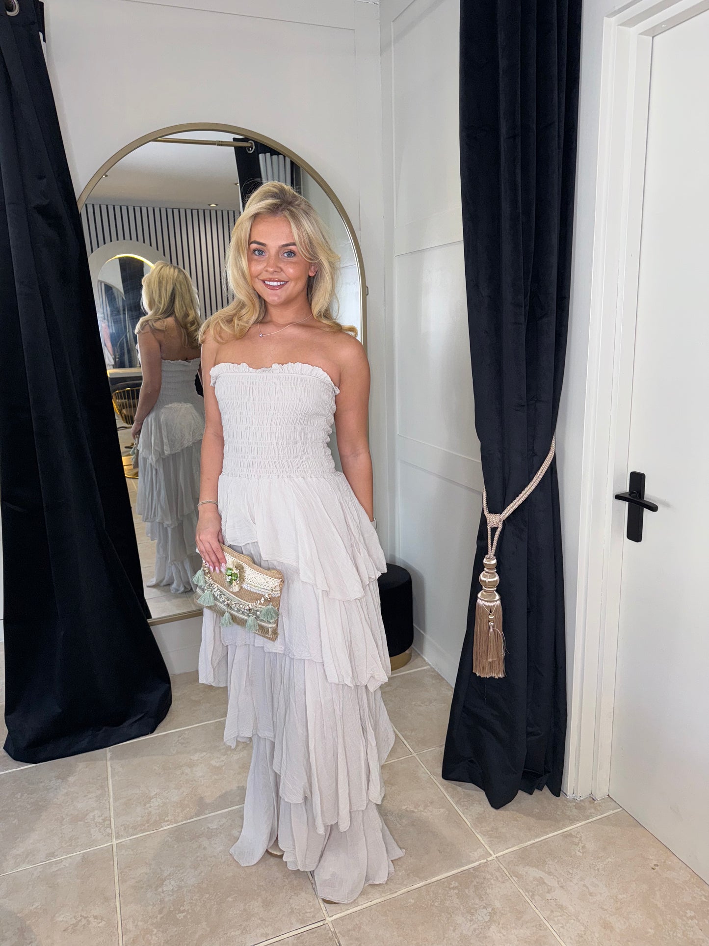 Bandeau Layered Dress