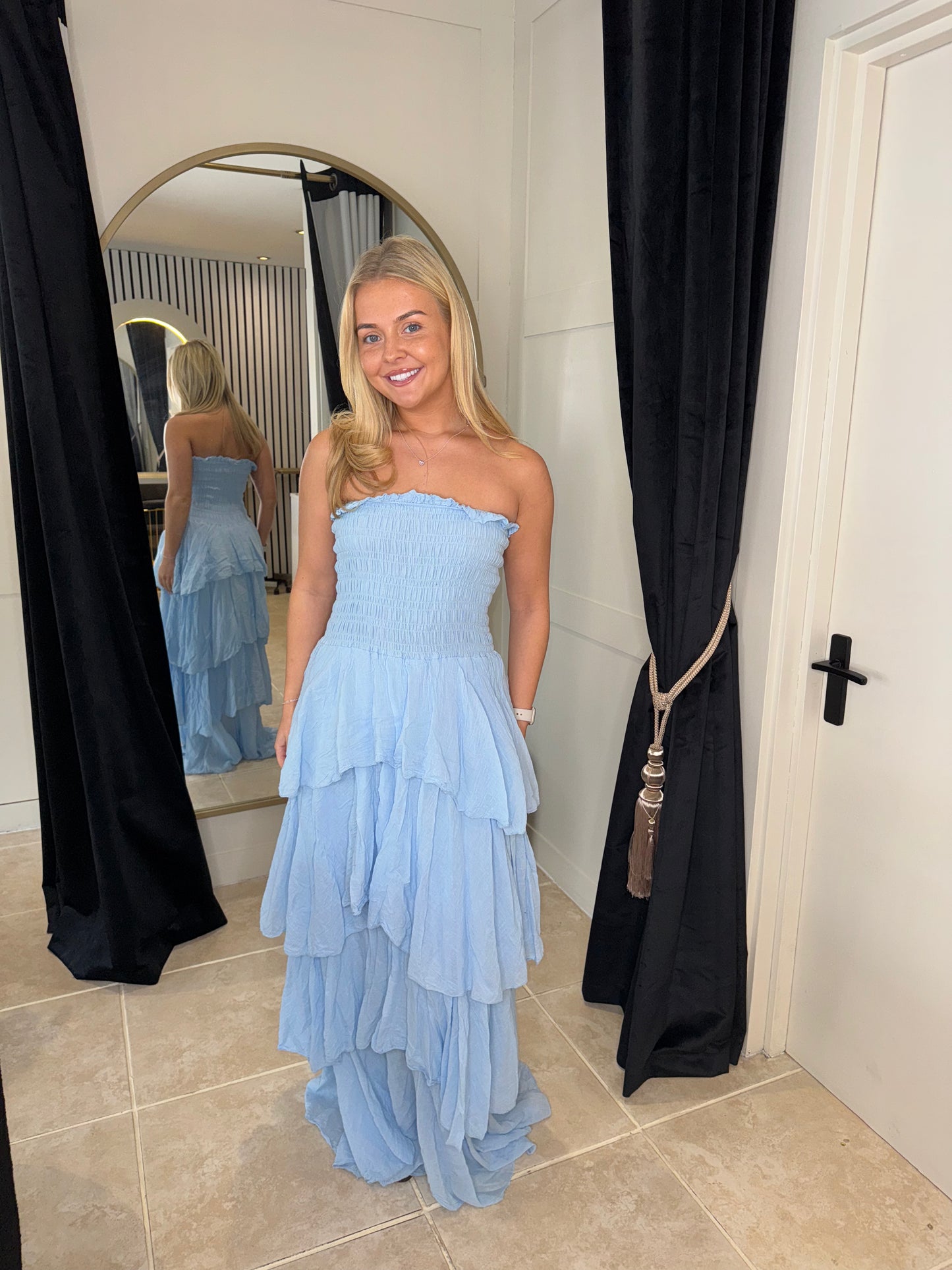 Bandeau Layered Dress