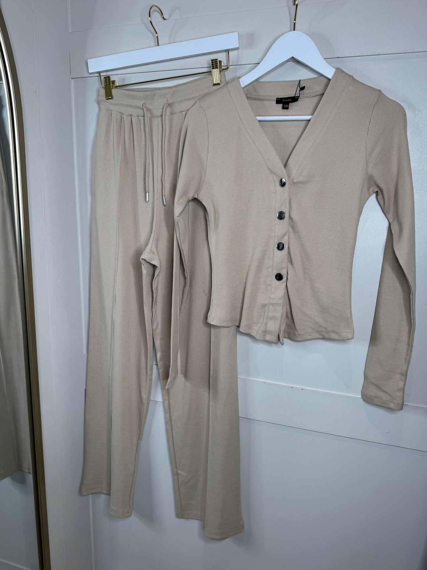 Long Sleeve Button Co Ord