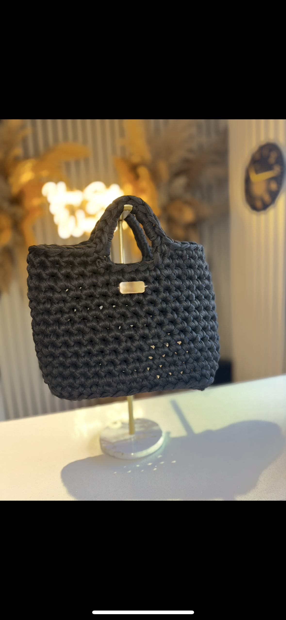 Loopy Luxe Pearly Mini Handbag