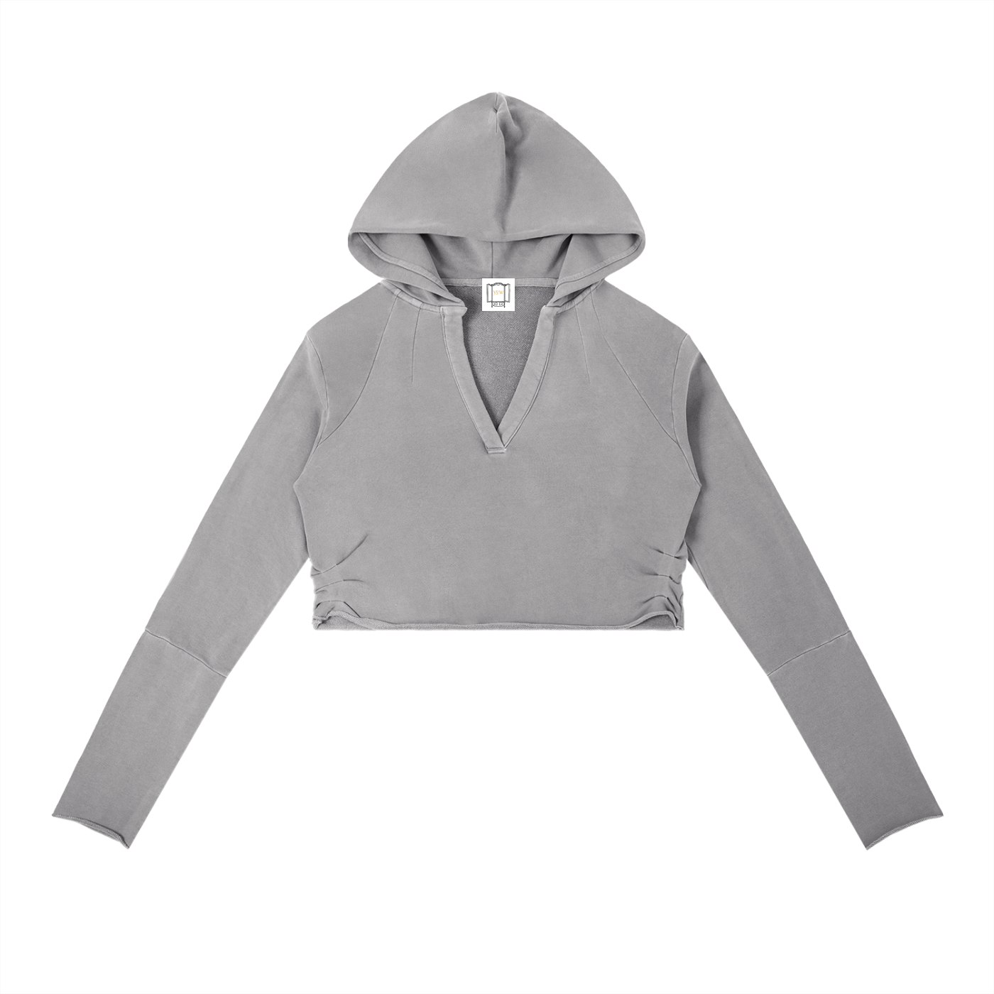 YSW Vintage Washed Raw Edge Hoodie