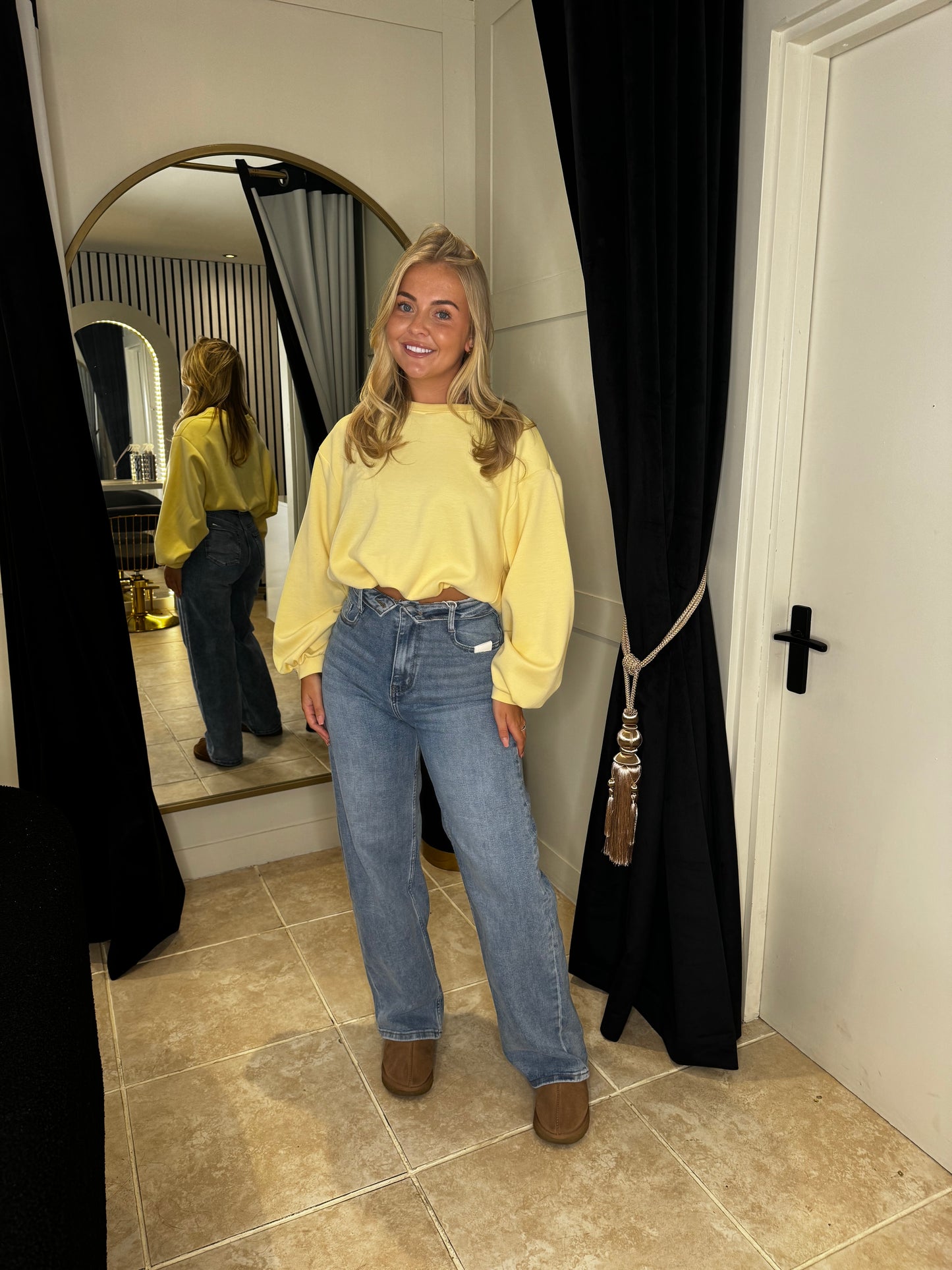 Elasticated Waist Sweatshirt