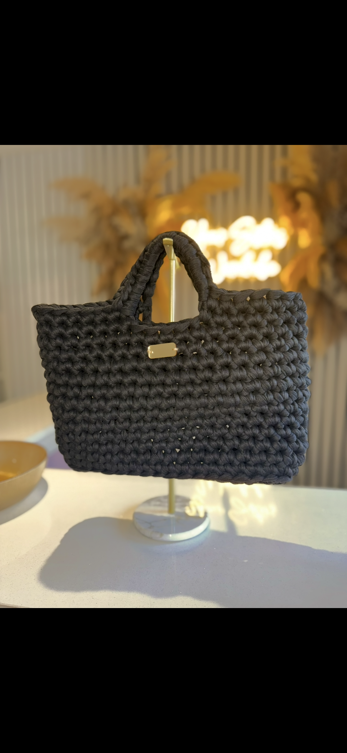 Loopy Luxe Pearly Mini Handbag