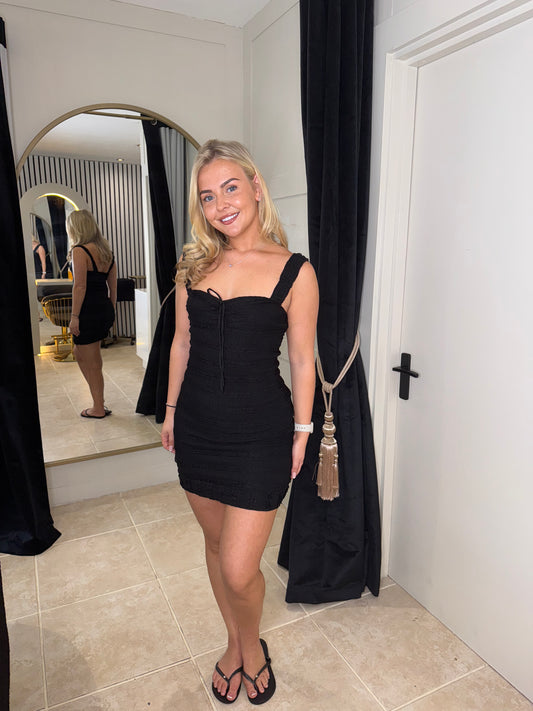 Frilled Mini Dress