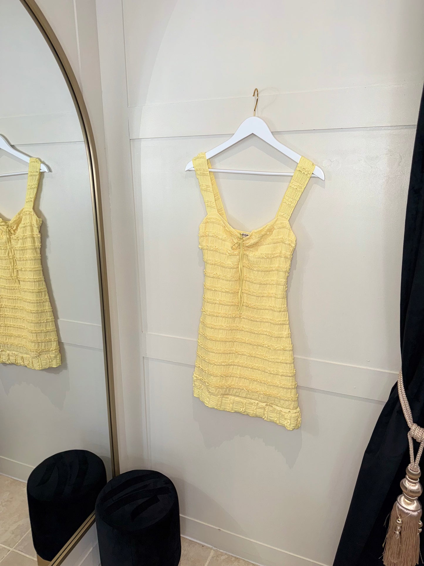 Frilled Mini Dress