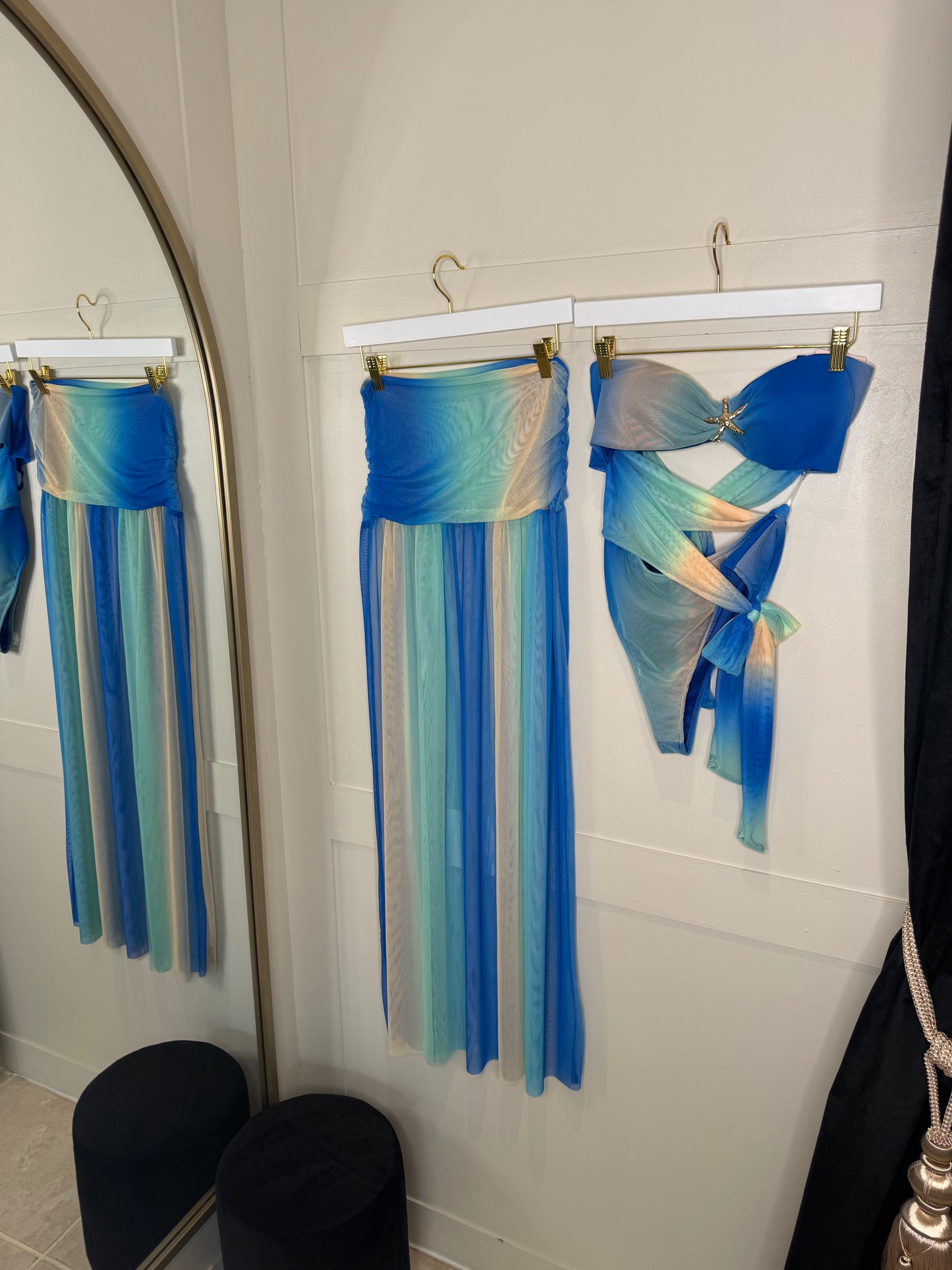 Multicoloured Starfish Beachwear Set