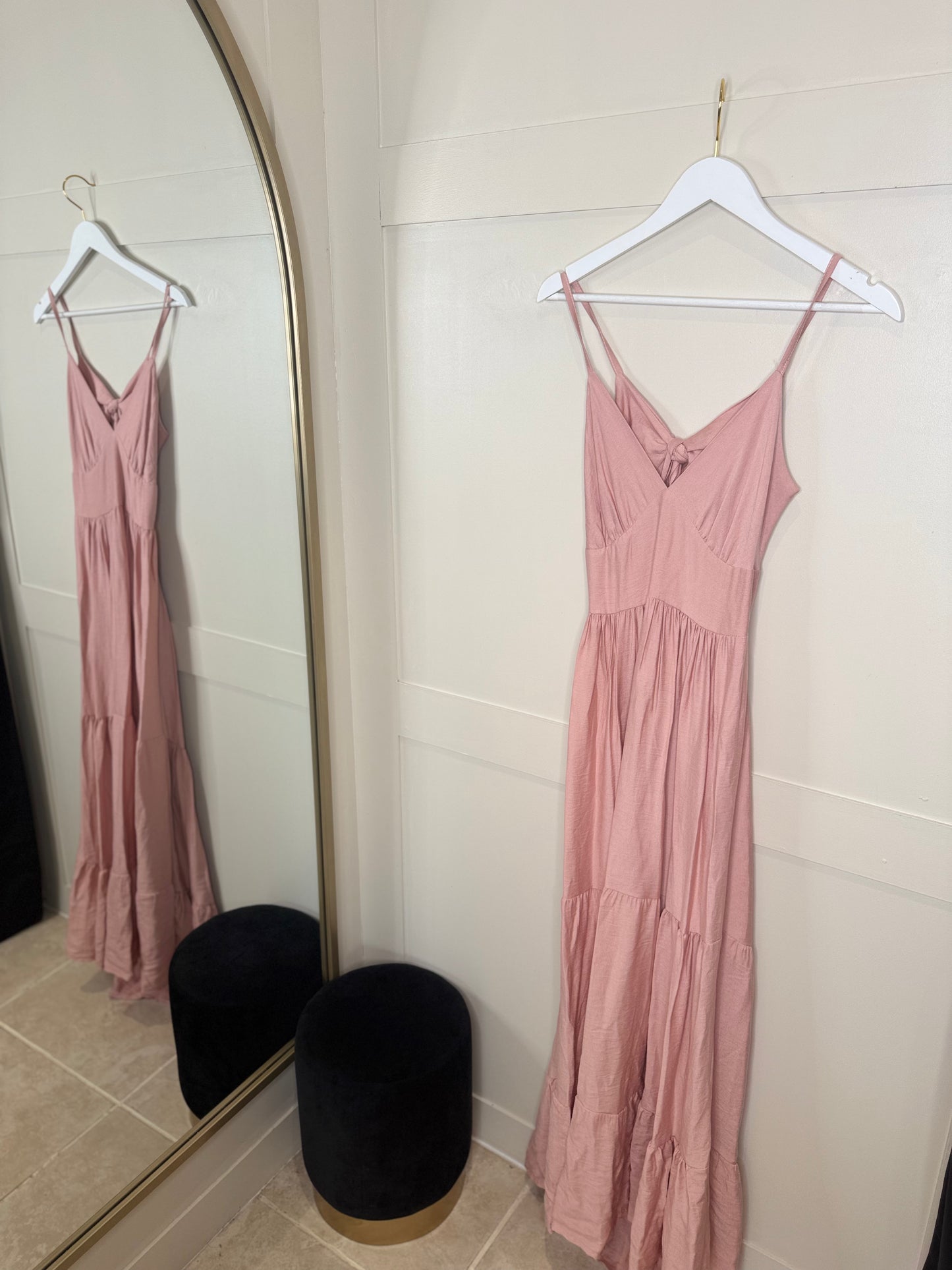 Tie Back Maxi Dress