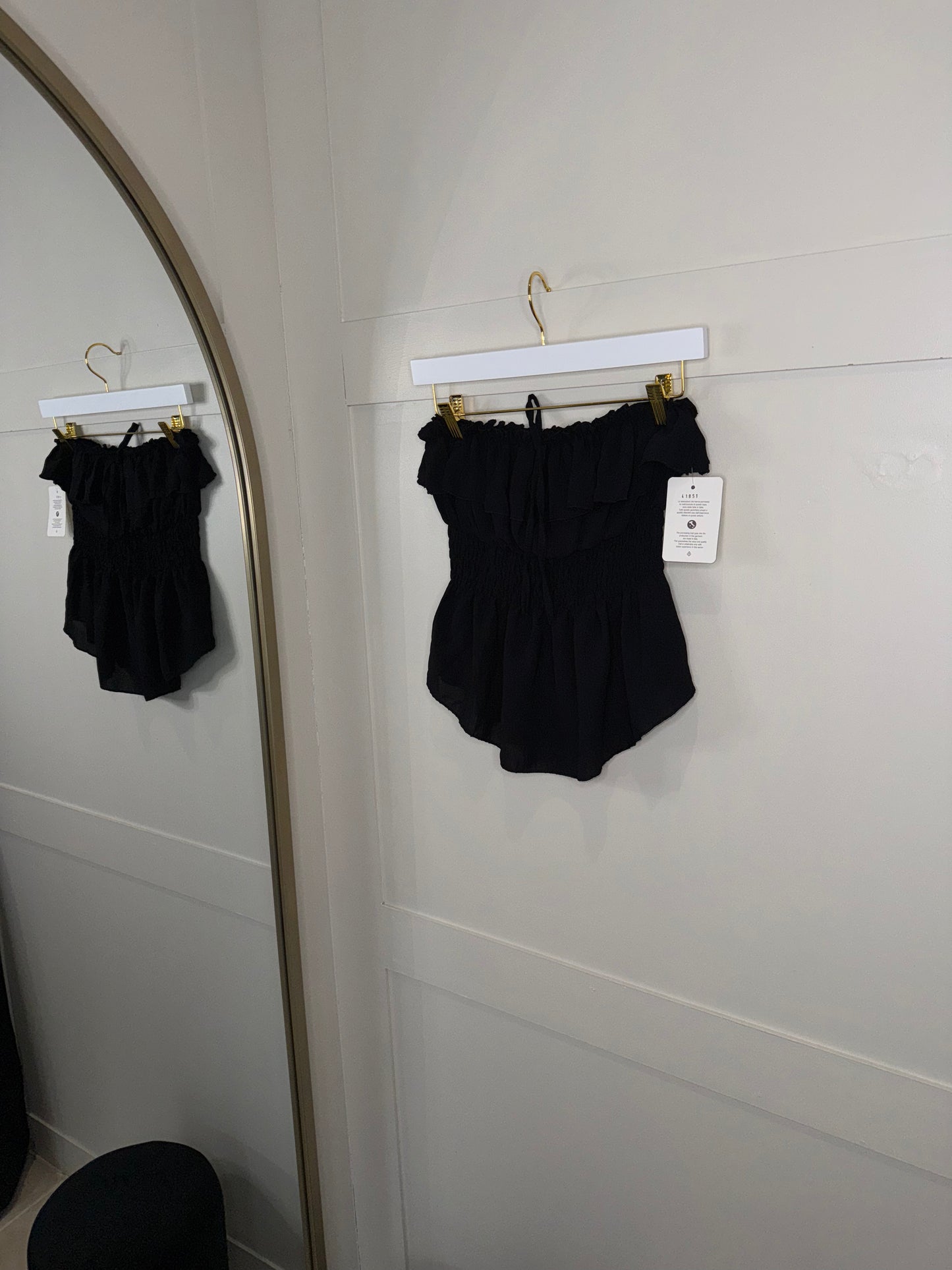 Frilled Bandeau Top