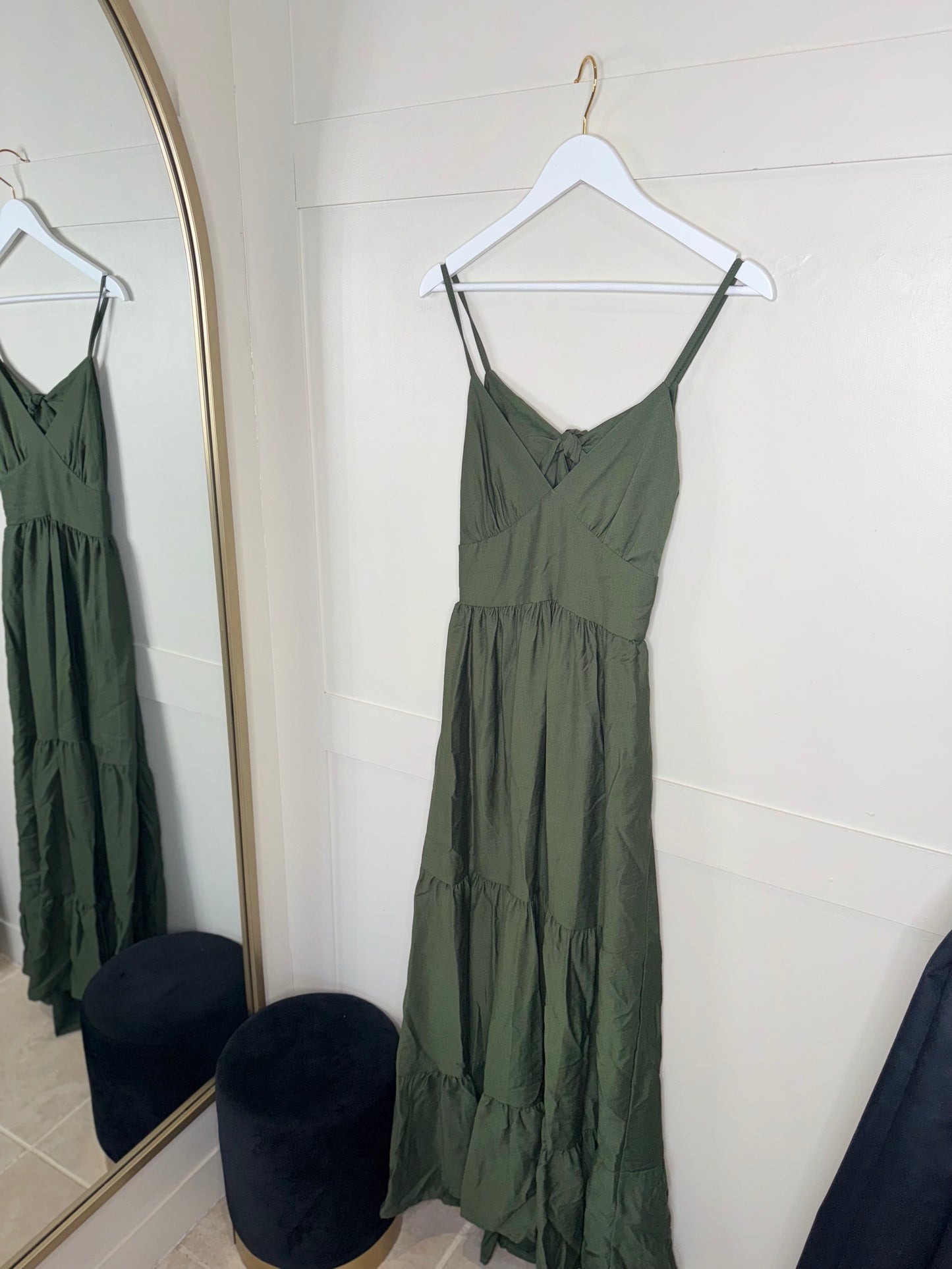 Tie Back Maxi Dress