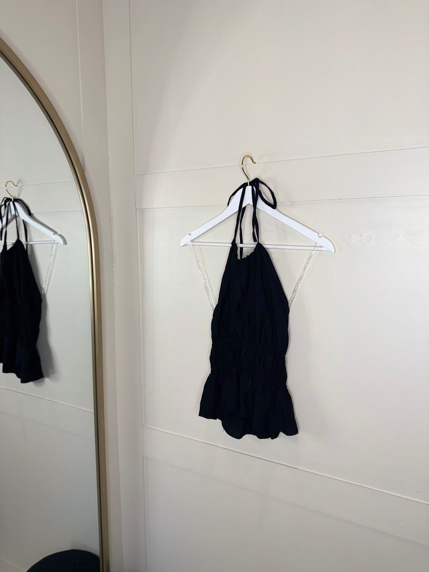 Halter Neck Backless Top