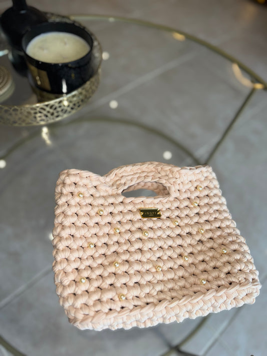 Loopy Luxe Pearly Mini Handbag
