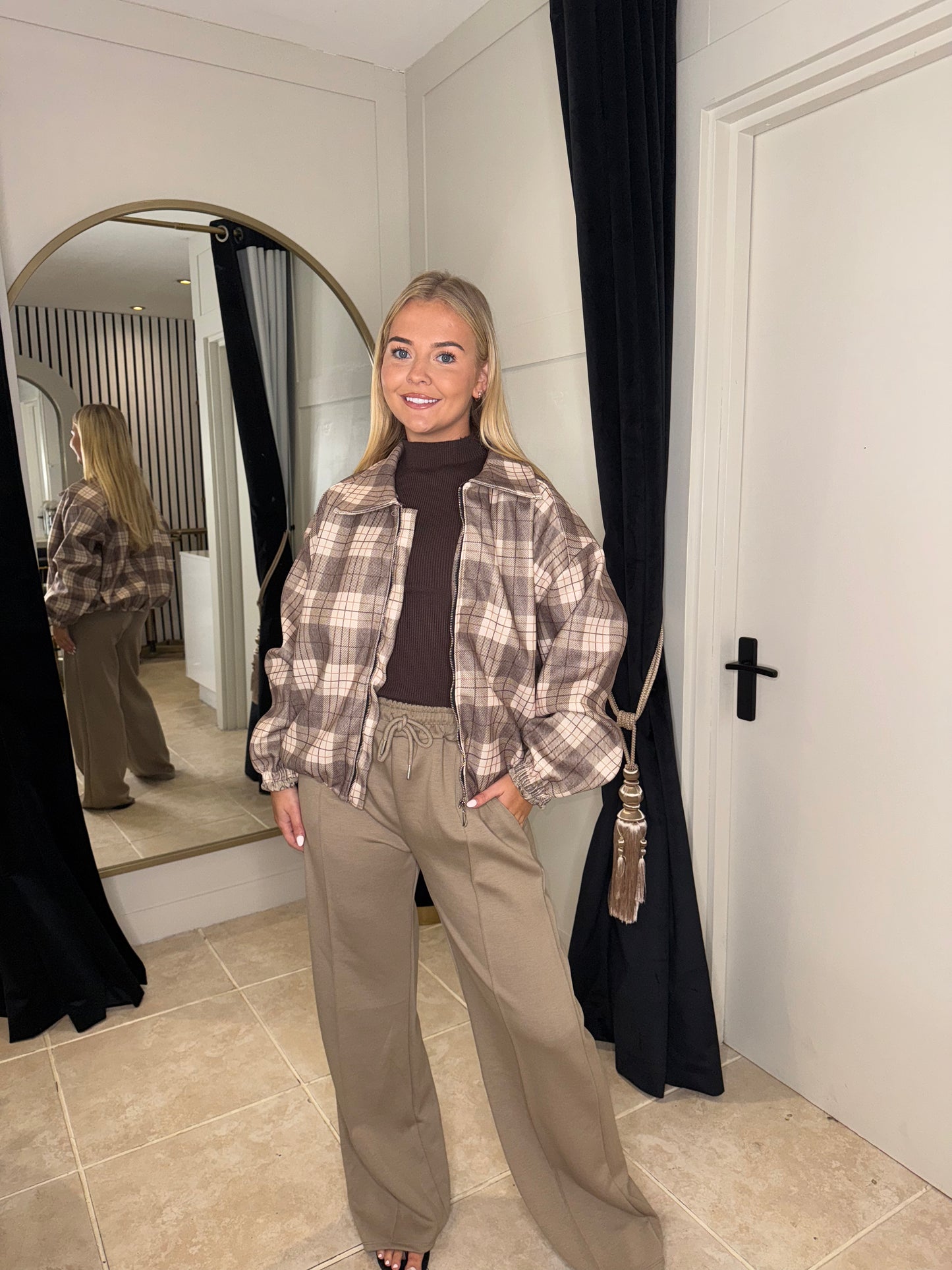 Checked Jacket