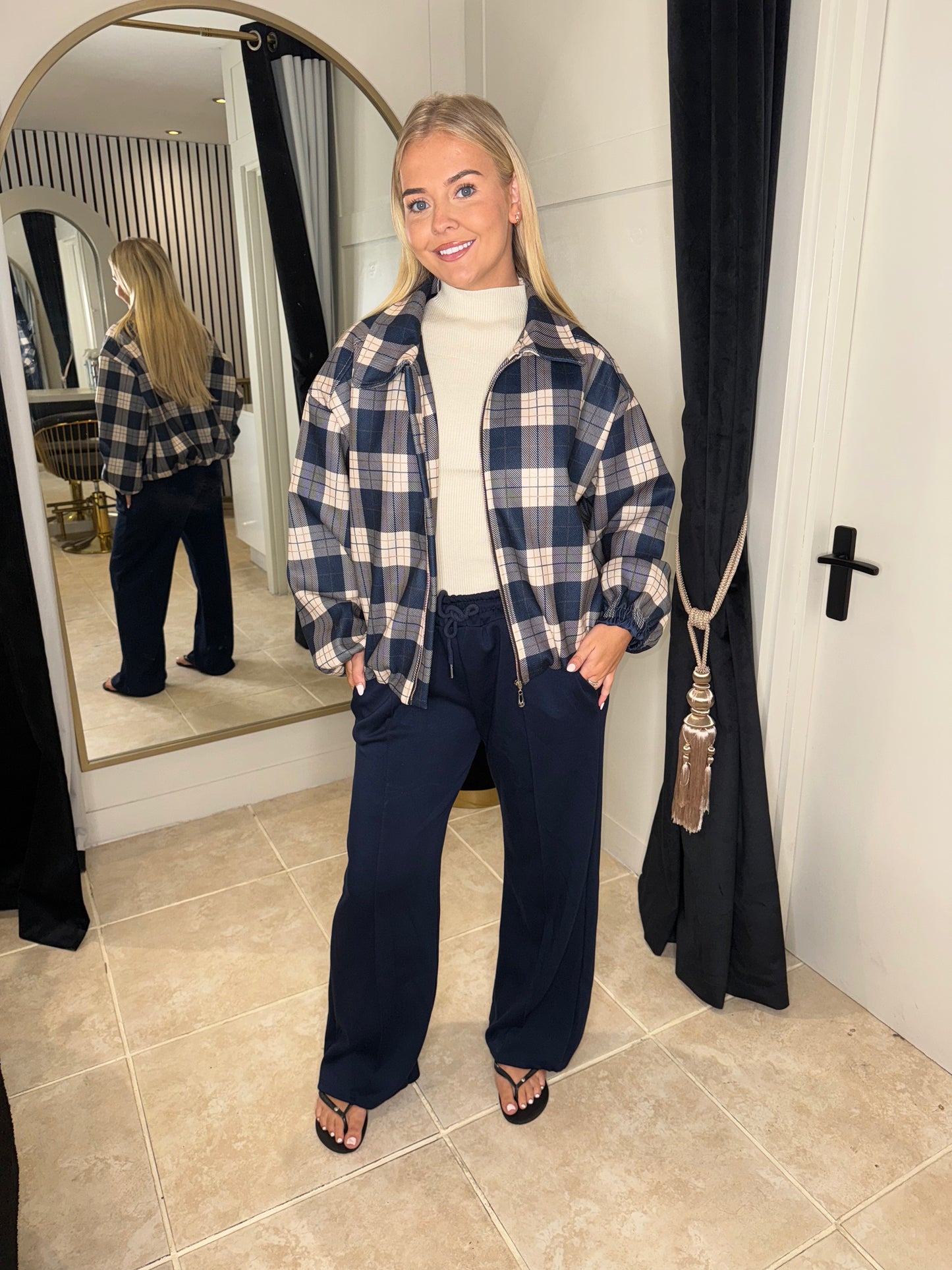 Checked Jacket