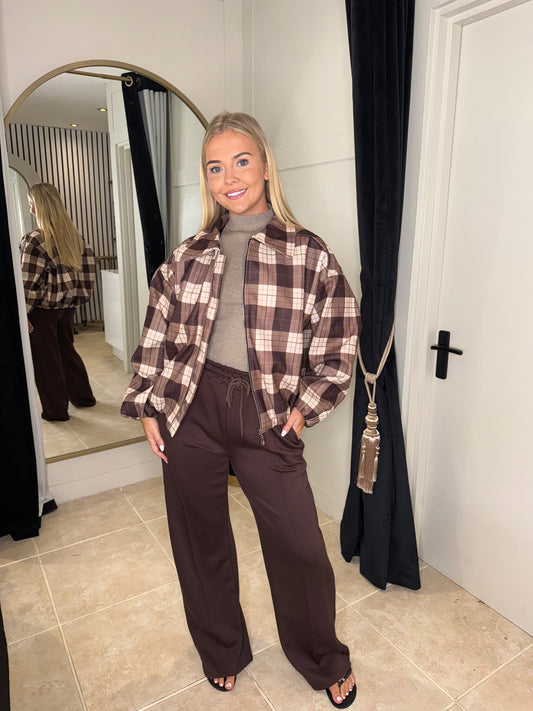 Checked Jacket