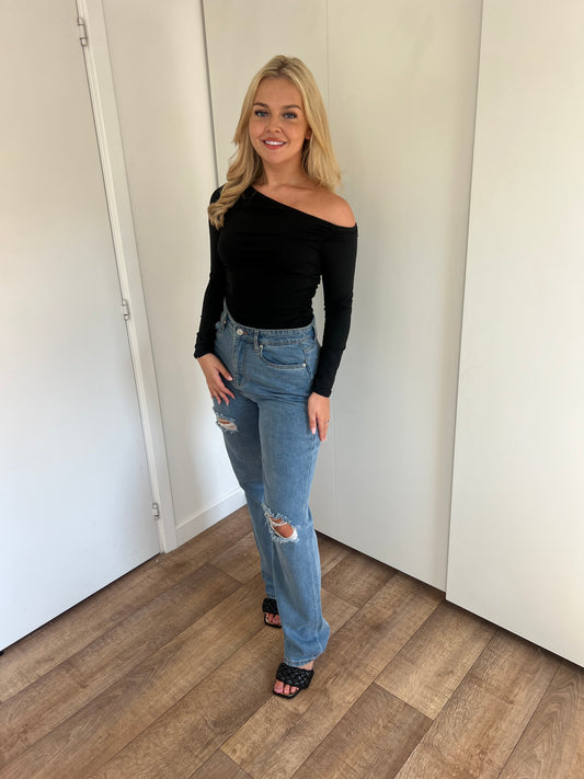 Off Shoulder slinky top