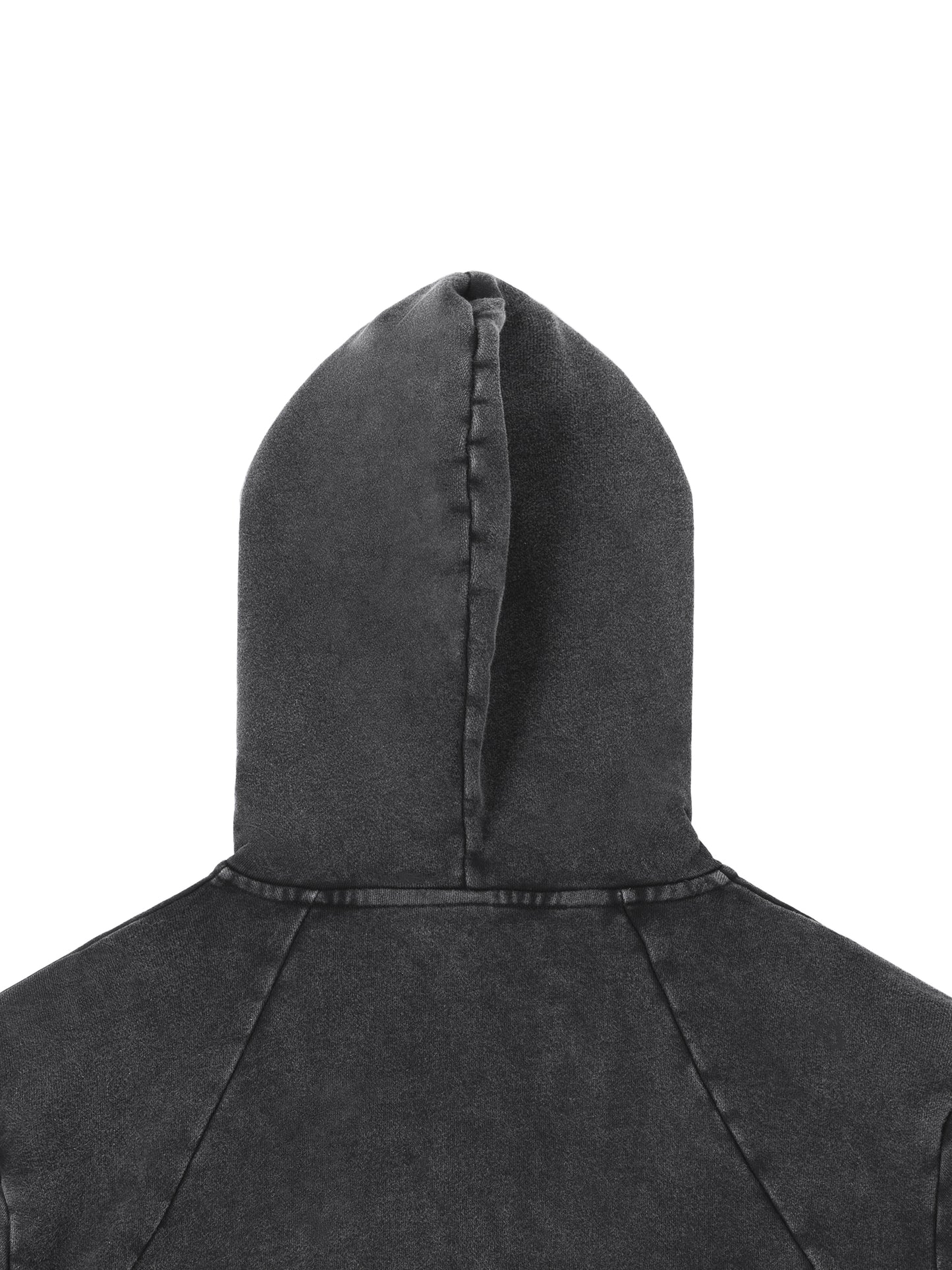 YSW Vintage Washed Raw Edge Hoodie